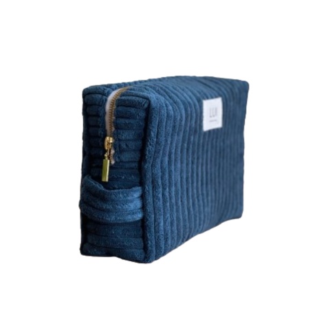 kosmetyczka navy blue bez tła bok