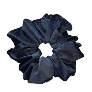 scrunchie czarny welur