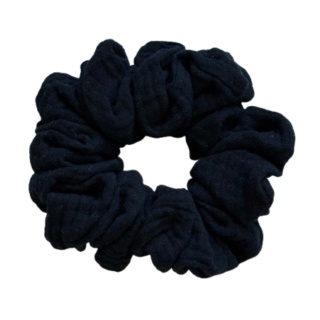 scrunchie w kolorze czarnym