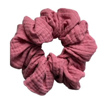 scrunchie róż masala