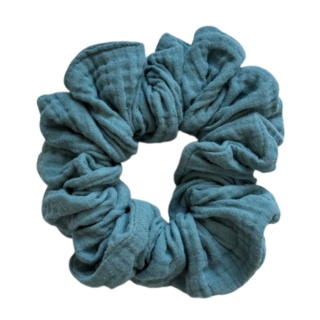 scrunchie w kolorze szałwi